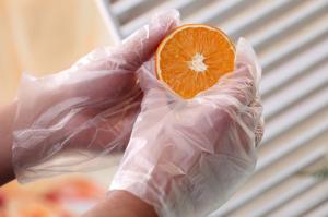 China Transparent Plastic 100pcs/Bag Disposable Poly Gloves For Household wholesale