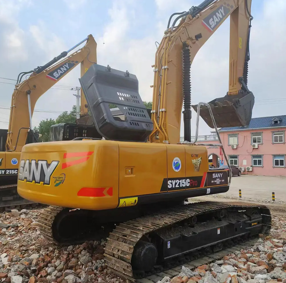 Excellent Quality Price Sy215c / 22 Ton Medium Used Sany Excavator For Sale
