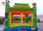 Green Custom Outdoor Adult Inflatable Large PVC Tarpaulin Commercial Bouncy