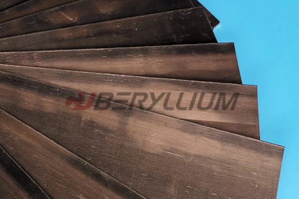 BrB2 CuBe2 Beryllium Copper Plate 6x25x500 TD02 Temper For Oil Process Platform