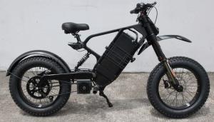 China Aluminium Handle Bar 60V 1.2KW Electric Motorcycle wholesale