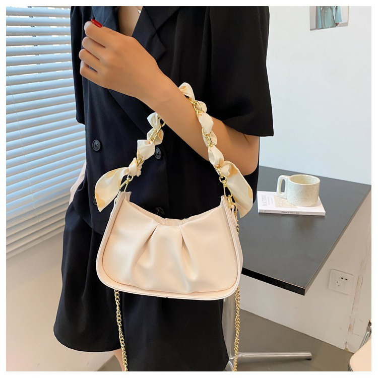 Polyester Lining Folded Cloud Bag Fashionable Handbags for Ladies from Top Handbag