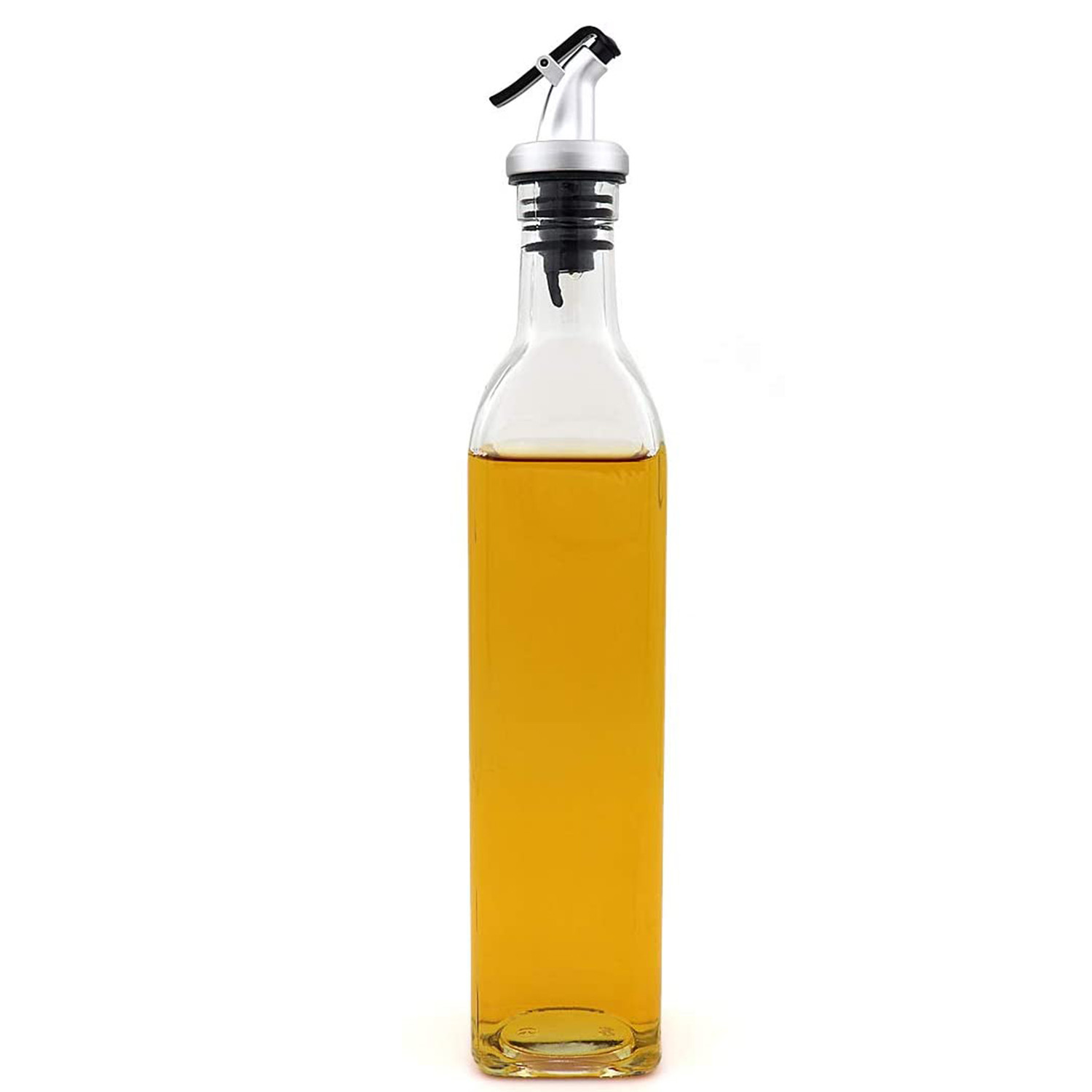 350ml 500ml Thickened Crystal Glass Bottles Olive Oil And Vinegar Dispenser Set