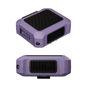China Clip Mini Portable Waist Fan 6000Mah USB Rechargeable Bladeless wholesale