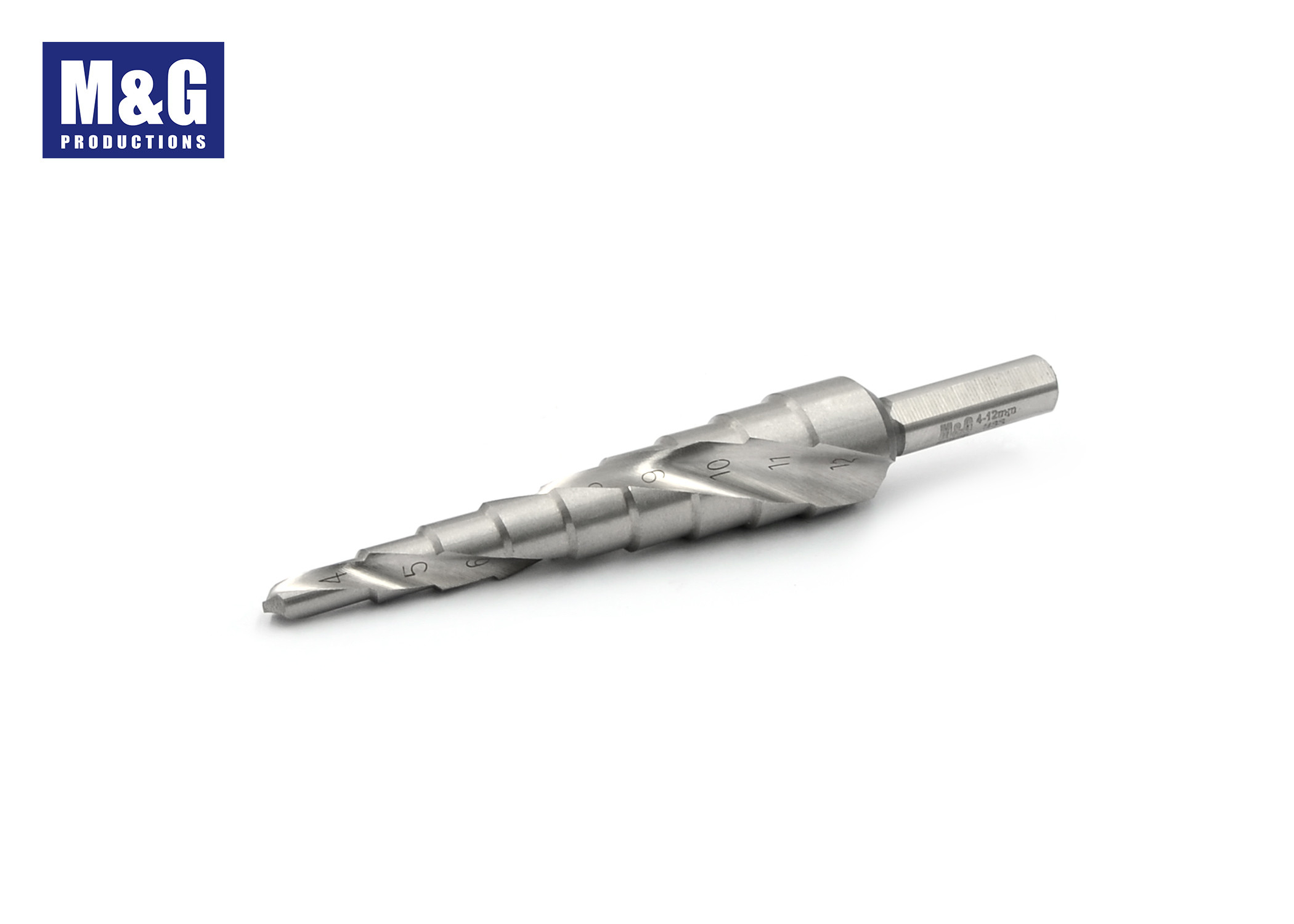 HSS , HSS Cobalt CBN Fully ground Sprial Flute Step Drill (Round shank ,Triangle shank and Hex shank )