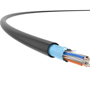 China FTP Cat6 Cable Outdoor 23AWG Bare Copper PE Jacket wholesale