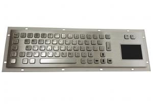 China Ip65 Stainless Steel Metal Industrial Touchpad Keyboard With Spanish Braille Dots on sale