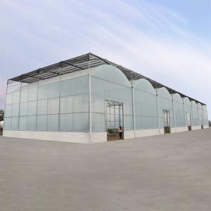 China Agriculture Hydroponic System High Tunnel Greenhouse Uv Film Multi Span wholesale
