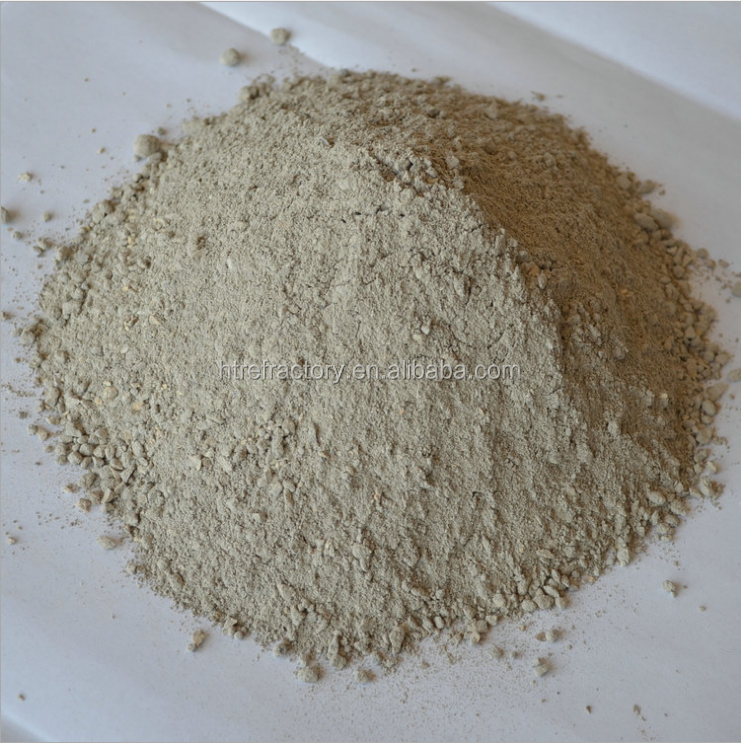 0CrO Content % High Alumina Al2O3 Refractory Castable Material for Heat-Treatment Furnace