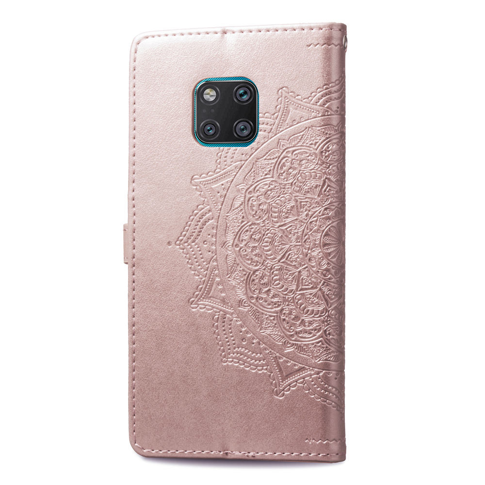 Multi Color Embossed Mandala Phone Flip Case For Huawei Honor7A/Y6 2018 P10lite Y3 2017/Y3 2018 mate20 pro mate20 lite