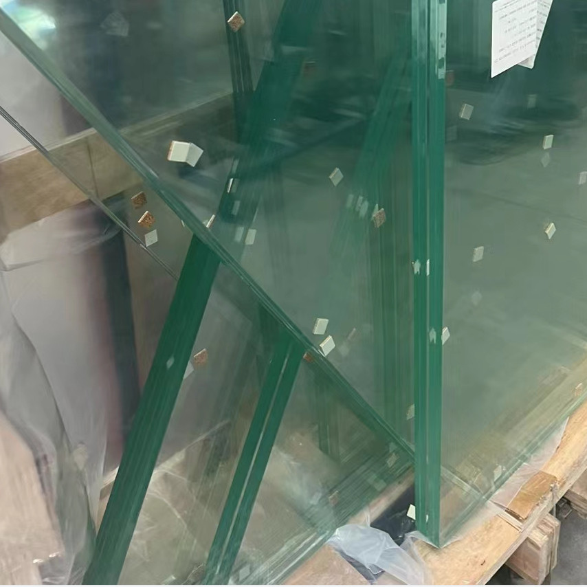 Glass Fance Security 8+8mm Temepred Laminated Glass Solid Structure For Balcony