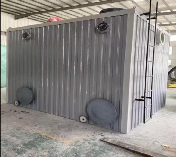 Environmental Protection Integrated FRP Biological Deodorization Box Fiberglass