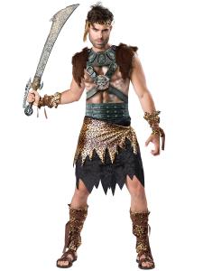 China 2016 costumes wholesale high quality fancy dress carnival sexy costumes for halloween party Barbarian Warrior wholesale