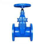BS 4504 Ductile Iron PN10 PN16 DN100 50mm Non Rising Stem Gate Valve NRS Gate