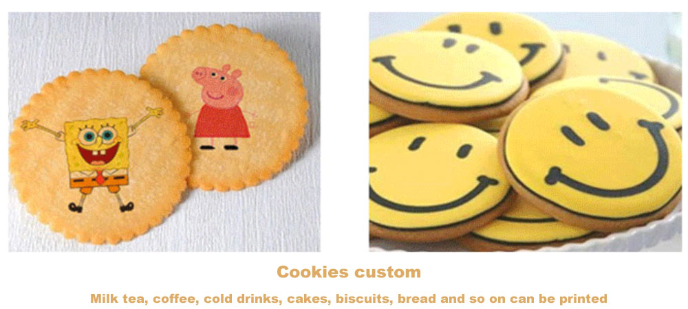 Food Beverage Shops Benefit from Multi Function Coffee Printer 3D Edible Food Printer