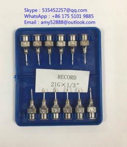 China Veterinary Stainless Steel Needle, Veterinary Hypodermic Injection Needle, Luer Lock Syringe Veterianry Needle wholesale