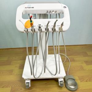 China Mobile Dental Unit Cart for Veterinary Dental Turbine Unit with 4 Universal Wheels Animal Teeth Care Pet Dental Therapy Trolley wholesale