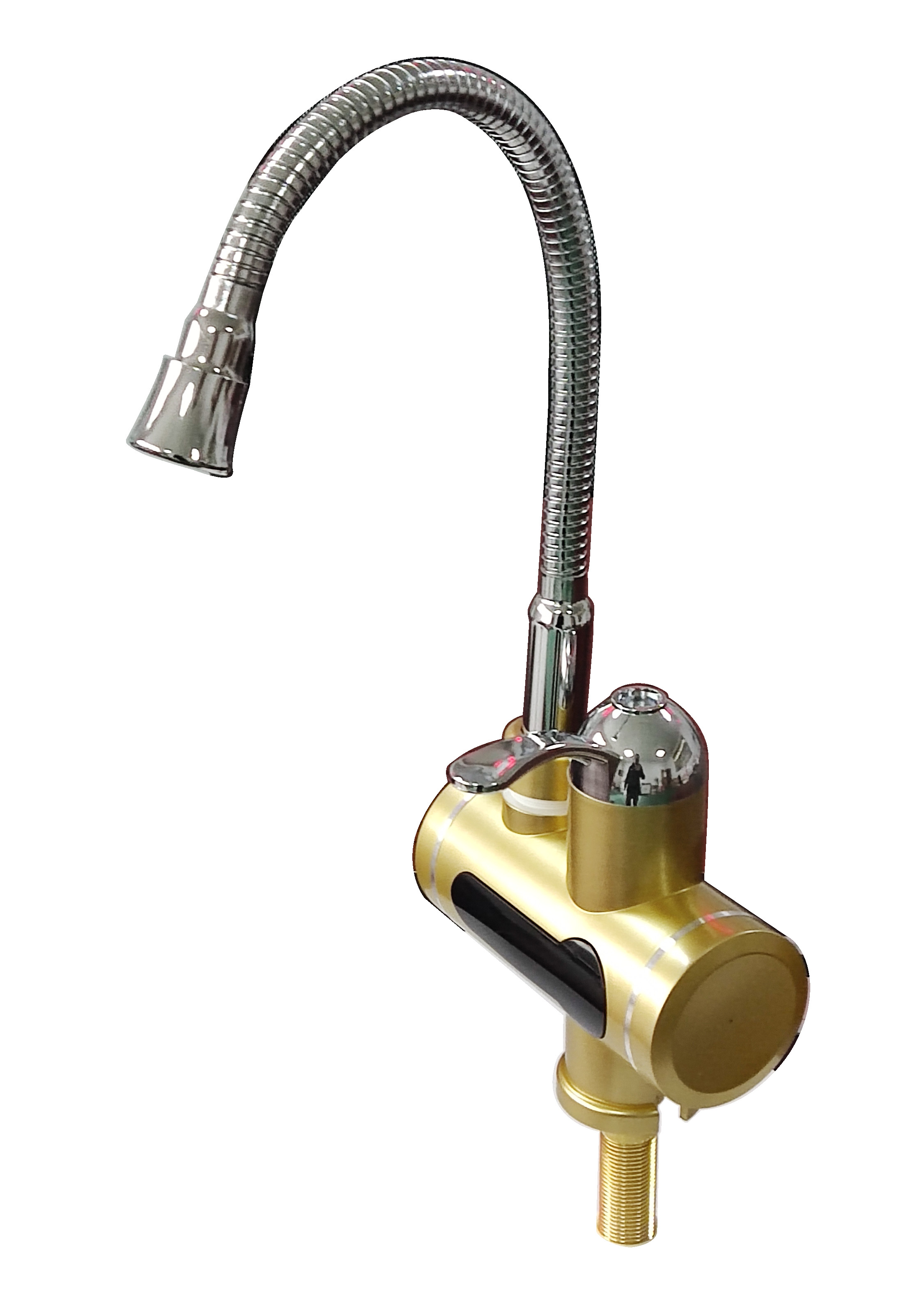 Temperature Display Digital Control Electric Faucet Paint Spray Electric Tap