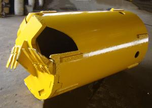 China Q345B 1200mm Height Rock Drilling Bucket For Drilling Rig wholesale