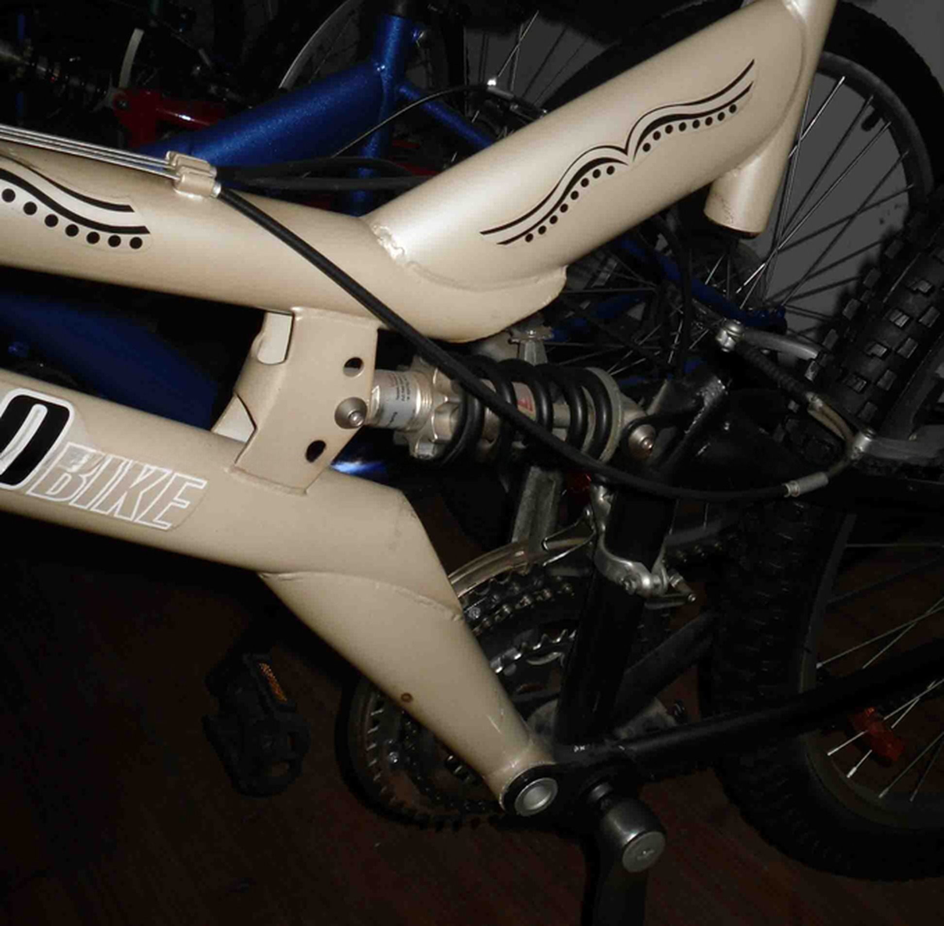 26" Full Suspension Mountain Bike for Heavy Loads Load Capacity 120kg 21 Speeds