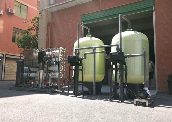 6TPH Brackish Water System / Reverse Osmosis Water Purification Plant TDS5000