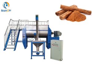 China Commercial Spice Powder Machine Masala Curry Chilli Flour Ribbon Mixer wholesale