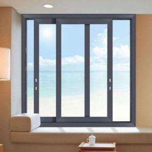 China Standard Aluminum Sliding Glass Window , Double Layer Aluminum Alloy Window wholesale