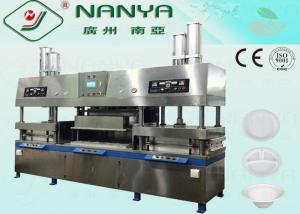 China Biodegradable Sugarcane Moulding Pulp Equipment Paper Plate Making Machine wholesale