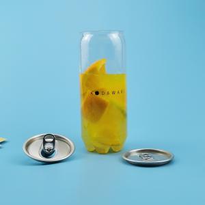 China 0.5L BPA Free 160mm 18oz Soda Juice Plastic Beverage Jar wholesale