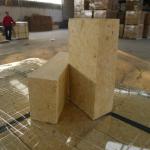 Light Yellow Alumina Fireplace Refractory Brick Anti Stripping For Glass Kiln