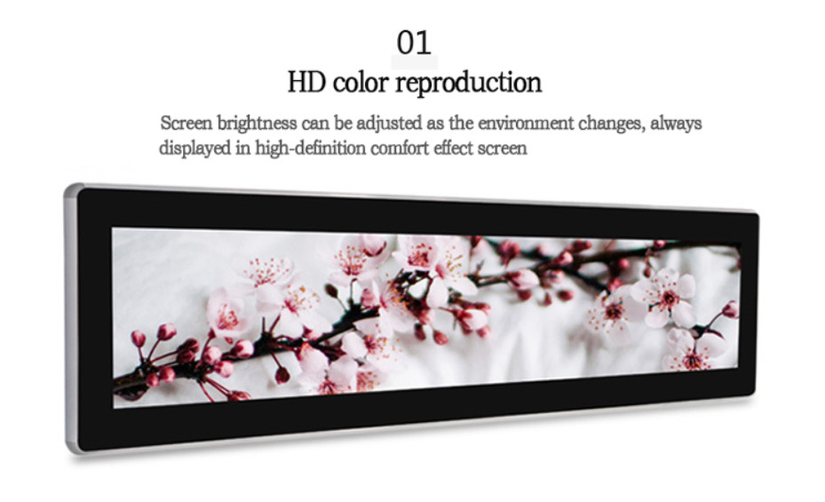 Customized Size Stretched Monitor Display With Remotely Controlling To Publish