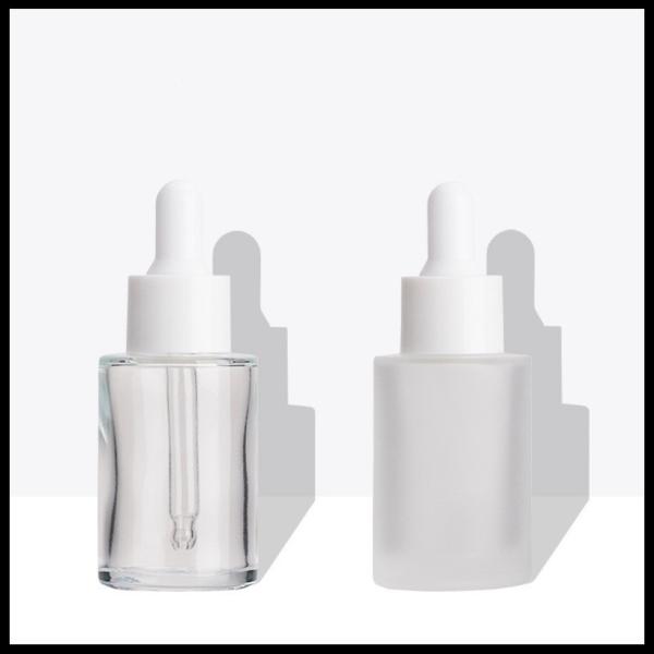Makeup Perfume Glass Cosmetic Containers , Essential Oil Dropper Bottles 20ml
