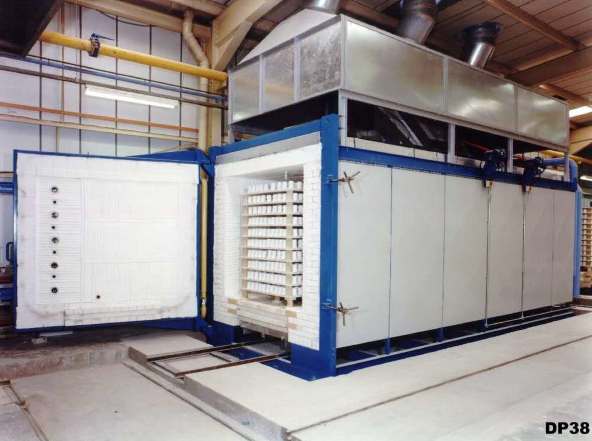 Sustainable High Capacity Shuttle Kiln Scalable Design Adjustable Length
