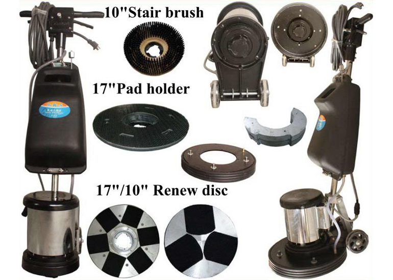 Portable Terrazzo Floor Polishing Burnishing Machine With Steel Gearbox