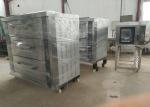 Single Deck Bakery Deck Oven Safety Big Glass Door Inside Lights