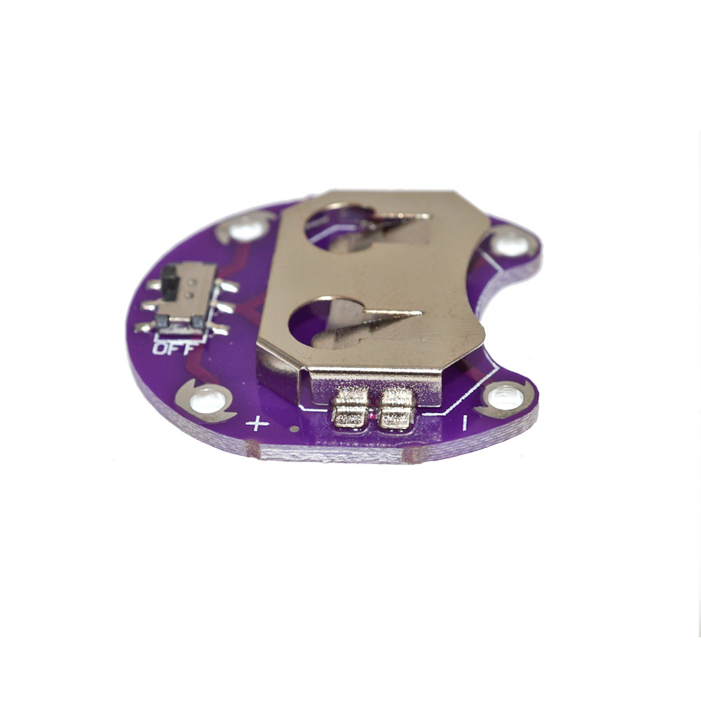 Coin Cell Battery Holder CR2032 Battery Holder with A Small Slide Switch