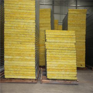 China prefabricated house use 50mm insulated aluminum glass wool sandwich roof panels wholesale
