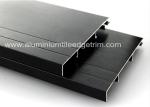 Black Metal Aluminium Skirting Melbourne / Trunking / Brisbane Long Durability