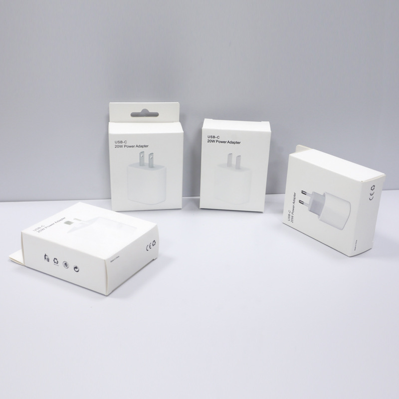Custom Order Accepted Foldable Phone Accessories Gift Paper Box for Consumer Electronics
