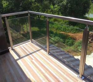 China Aperture 20mm 12.76mm Stainless Steel Balustrade Posts wholesale