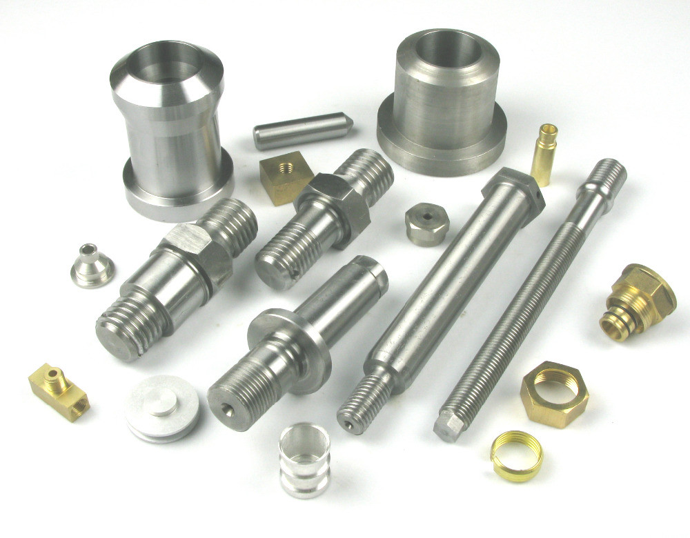 Machined CNC Spare Parts for Brass Copper Aluminum Screw Bolt Stainless Steel