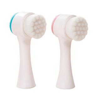 China 3D Face Massage Rechargeable Facial Cleansing Brush Tool Double Side wholesale