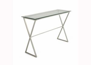 China Simple 20KGS 120cm 80cm Steel Frame Console Table wholesale