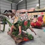 Customized Outdoor Animatronic Insects Giant Wasp Statue FCC Certificate