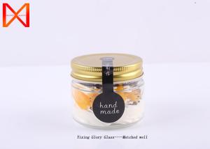 China Attractive Glass Storage Jars , Freezer Safe Glass Containers Chemical Stable wholesale