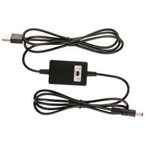 USB to 9V 12V DC Power Converter Cable Step up Boost Adapter Cord with 5.5x2.1mm
