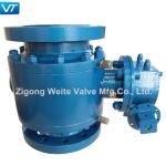 6" 300LB Trunnion Mounted Ball Valve Electric ASME B16.34 Ball Valve