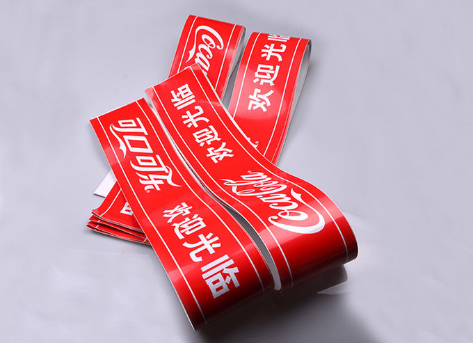 Print custom high quality PVC vinyl indoor outdoor brand Advertising sticker