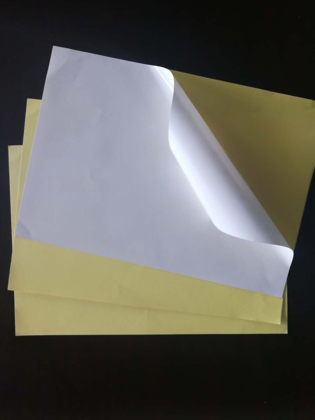 Directly from the Mill Custom Sticker Paper with Rubber Adhesive and Big Sheet Size