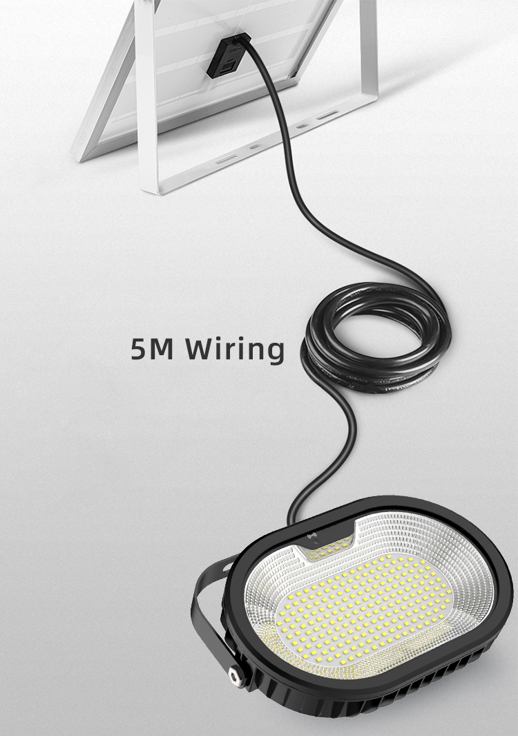 Outdoor Motion Solar Flood Light Waterproof Led Light for Motion Activated Security